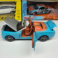 Метална кола с отварящи се врати, капаци, светлини и звуци Rolls Royce Dawn 1:24