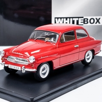 Метална кола Skoda Octavia Super Red 1959 WHITE BOX 1:24