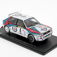 Метална кола Lancia Delta HF Integrale - Rally Monte - Carlo 1992 - Altaya 1:24