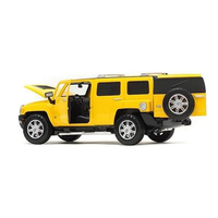 Метална кола с отварящи се врати капаци MSZ HUMMER H3 1:24