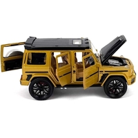Метален джип с отварящи се врати светлини и звуци Mercedes G-class Brabus 900 1:24