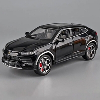 Метална кола с отварящи се врати светлини и звуци Lamborghini Urus 1:24