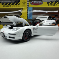 Метална кола с отварящи се врати, капаци, светлини и звуци HONDA Acura NSX 1:24