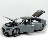Метална кола с отварящи се врати светлини и звуци Audi A7 1:24