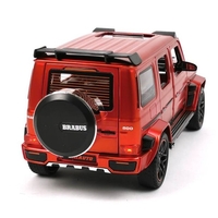 Метален джип с отварящи се врати светлини и звуци Mercedes Benz G-Class Brabus G800 1:24