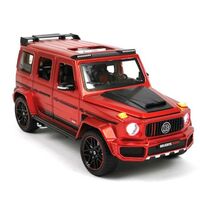 Метален джип с отварящи се врати светлини и звуци Mercedes Benz G-Class Brabus G800 1:24