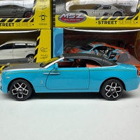 Метална кола с отварящи се врати, капаци, светлини и звуци Rolls Royce Dawn 1:24