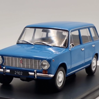 Метална кола Lada 2102 Kombi 1971 WHITE BOX 1:24