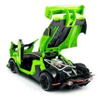 Метална кола Lamborghini Essenza SCV12 със звук светлина и отварящи се врати 1:24