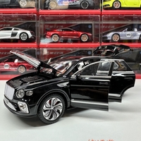 Метална кола с отварящи се врати, капаци, светлини и звуци Bentley Bentayga 1:24