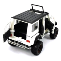 Метален джип с отварящи се врати капаци светлини и звуци Mercedes G500