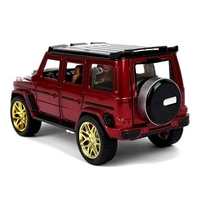 Метален джип с отварящи се врати светлини и звуци Mercedes G-class Brabus 900 1:24