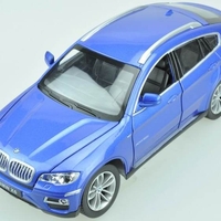 Метална кола с отварящи се врати и капаци MSZ BMW X6 1:24