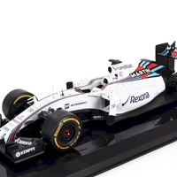 Метална кола Williams FW37 Felipe Massa 3rd Italy GP formula 1 2015 - Edicola 1:24
