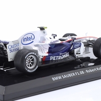 Метална кола BMW Sauber F1.08 Robert Kubica Formula 1 2008 - Edicola 1:24