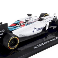 Метална кола Williams FW37 Felipe Massa 3rd Italy GP formula 1 2015 - Edicola 1:24