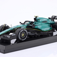 Метална кола Aston Martin AMR23 Fernando Alonso Formula 1 2023 - Edicola 1:24