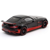 Метална кола с отварящи се врати, капаци, светлини и звуци Mercedes-Benz GT63 AMG 1:24