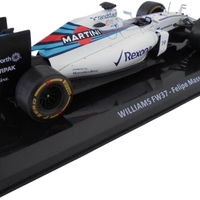 Метална кола Williams FW37 Felipe Massa 3rd Italy GP formula 1 2015 - Edicola 1:24