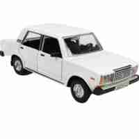 Метална кола с отварящи се врати капаци светлини и звуци Лада / Lada 2107 - 1:24