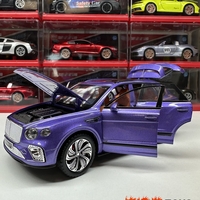 Метална кола с отварящи се врати, капаци, светлини и звуци Bentley Bentayga 1:24