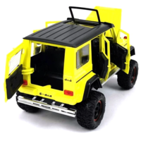 Метален джип с отварящи се врати капаци светлини и звуци Mercedes G500