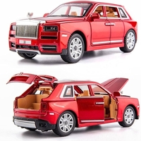 Метална кола с отварящи се врати, капаци, светлини и звуци Rolls-Royce Cullinan 1:22