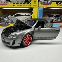 Метална кола с отварящи се врати и капаци MSZ BENTLEY CONTINENTAL SUPERSPORTS ISR 1:24