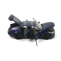 Метална кола с отварящи се врати светлини и звуци Audi RS7 1:24