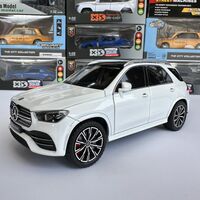 Метална кола с отварящи се врати, светлини и звуци Mercedes-Benz GLE 350 SUV 1:24