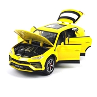 Метална кола с отварящи се врати светлини и звуци Lamborghini Urus 1:24