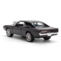 Метална кола с отварящи се врати светлини и звуци Dodge Charger 1970 1:24