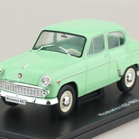 Метална кола Москвич / Moskvitch 403 Light Green Hachette 1:24