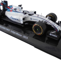 Метална кола Williams FW37 Felipe Massa 3rd Italy GP formula 1 2015 - Edicola 1:24
