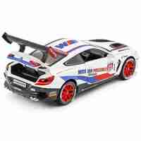 Метална кола с отварящи се врати капаци светлини и звуци BMW M8 1:24