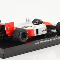 Метална кола McLaren MP4/4 Ayrton Senna Formula 1 World Champion 1988 - Edicola 1:24