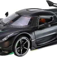Метална кола с отварящи се врати капаци светлини и звуци Koenigsegg Jesko 1:24
