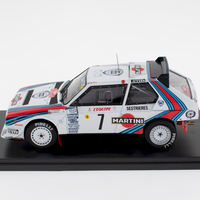 Метална кола Lancia Delta S4 - Rallye Monte - Carlo 1986 - Altaya 1:24