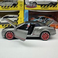 Метална кола с отварящи се врати и капаци MSZ BENTLEY CONTINENTAL SUPERSPORTS ISR 1:24