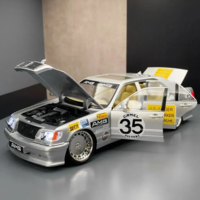 Метална кола с отварящи се врати, светлини и звуци Mercedes-Benz S-Class W140 320 SEL 1:24