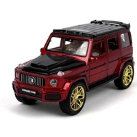 Метален джип с отварящи се врати светлини и звуци Mercedes G-class Brabus 900 1:24