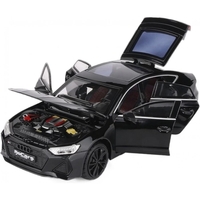 Метална кола с отварящи се врати светлини и звуци Audi RS7 1:24