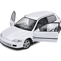 Метална кола HONDA CIVIC (EG6) WHITE 1991 - SOLIDO 1/18