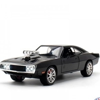 Метална кола с отварящи се врати светлини и звуци Dodge Charger 1970 1:24