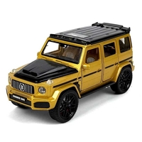 Метален джип с отварящи се врати светлини и звуци Mercedes G-class Brabus 900 1:24