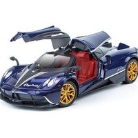 Метална кола с отварящи се врати светлини и звуци Pagani Huayra 1:24