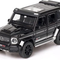 Метален джип с отварящи се врати светлини и звуци Mercedes G-Class BRABUS G700 1:32