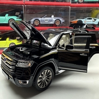 Метален джип с отварящи се врати капаци светлини и звуци Toyota Land Cruiser 1:18