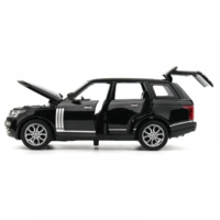 Метална кола с отварящи се врати, капаци, светлини и звуци Range Rover 1:24