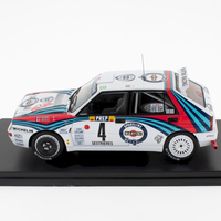 Метална кола Lancia Delta HF Integrale - Rally Monte - Carlo 1992 - Altaya 1:24